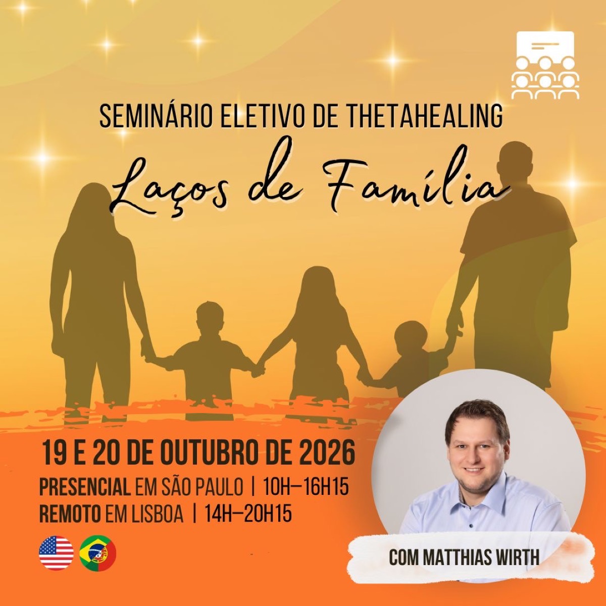 Arte de divulgação: Laços de Família